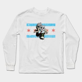 Hamster Rage Chicago Long Sleeve T-Shirt